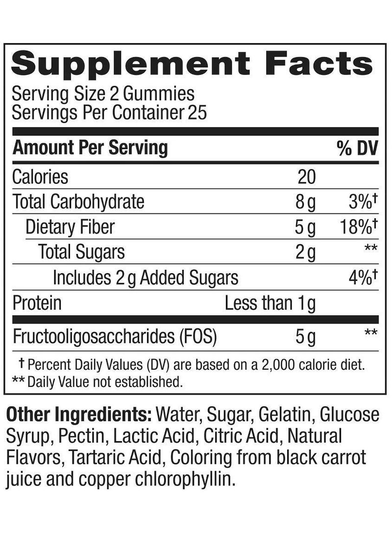 OLLY Fiber Gummy Rings, Berry Melon, 50 Gummies - Image 5