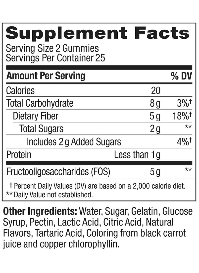 OLLY - Fiber Gummy Rings, Berry Melon, 50 Gummies - Image 1