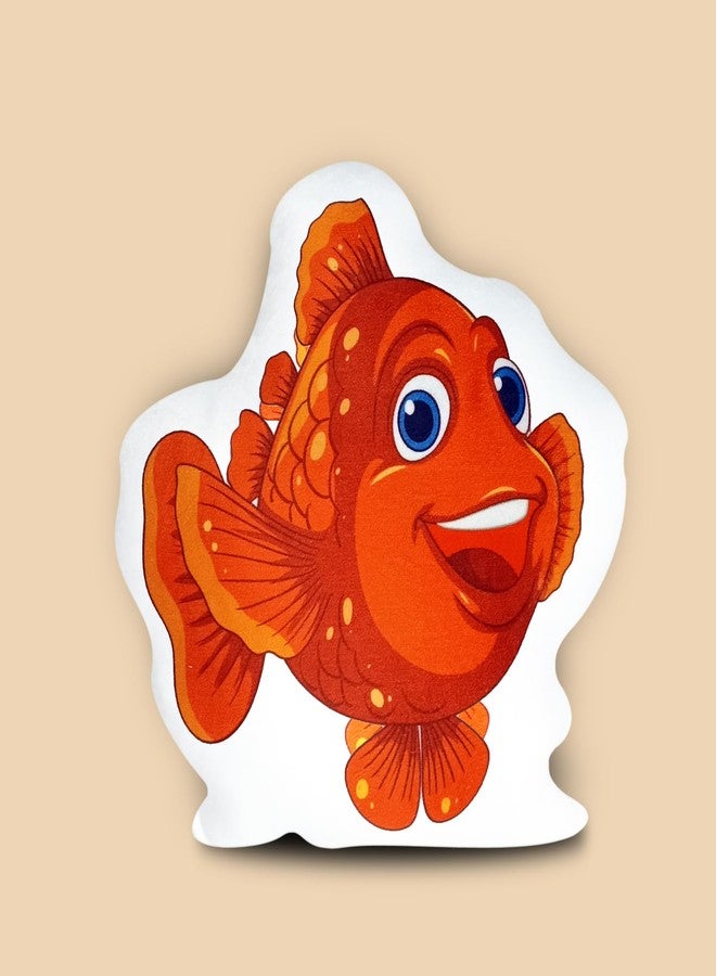 Avirons Plush Kids’ Fish Pillow - Soft, Snuggly, and Playful Cushion Perfect for Naptime, Playtime, or Relaxing, Adding Fun Jungle Adventure and Comfort to Every Moment - Image 2