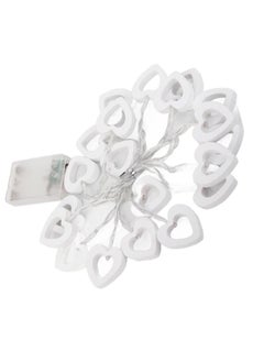 LED String Lights Heart Shaped Fairy String Lights Battery Powered for Garden Holiday Wedding Birthday Party 3 Meter 20LED