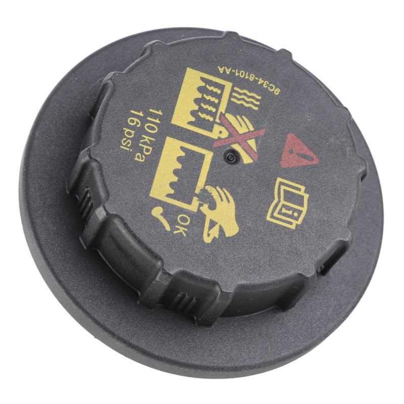 Radiator Pressure Cap: 9C3Z8101B ABS Material Two-way Valve Cooling Reservoir Cover - Stable Function Simple Installation Car Radiator Cap for Ford E-250 2003-2014 Lincoln Continental 1995-2002 - Image 3