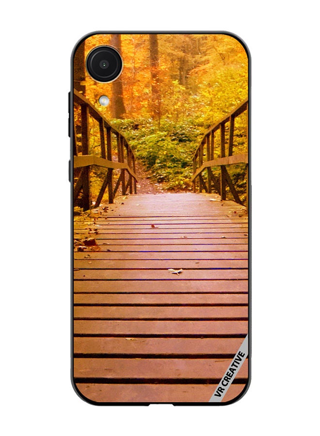 VR CREATIVE Protective Case Cover For Samsung Galaxy A03 Core Bridge To The Jungle Design Multicolour - Image 1