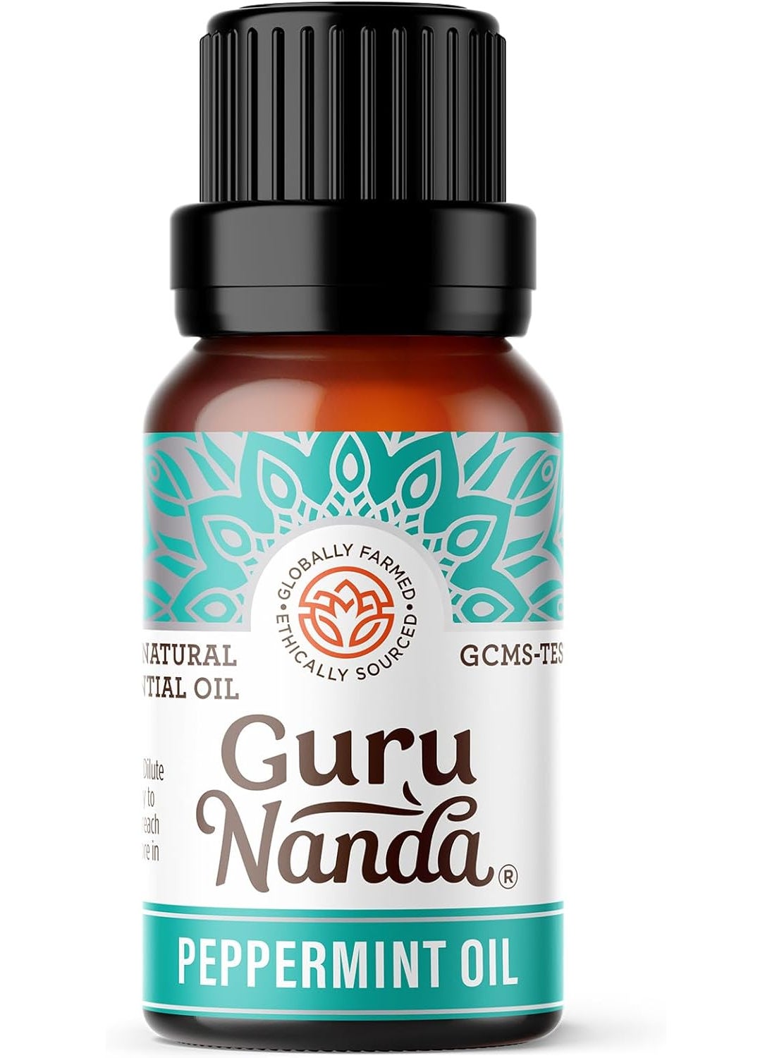 GuruNanda GuruNanda Peppermint Essential Oil, 100% Pure, Natural & Undiluted Aromatherapy Oil for Diffusers & DIY Recipes, Promotes Mental Clarity (0.5 Fl Oz) 