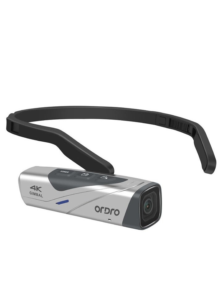 ORDRO Ordro EP8 Head Wearable Action Camera Vlog 4K 60fps for YouTube Videos Motorcycle Helmet Digital Camcorder Camara Stabilization  - Image 3
