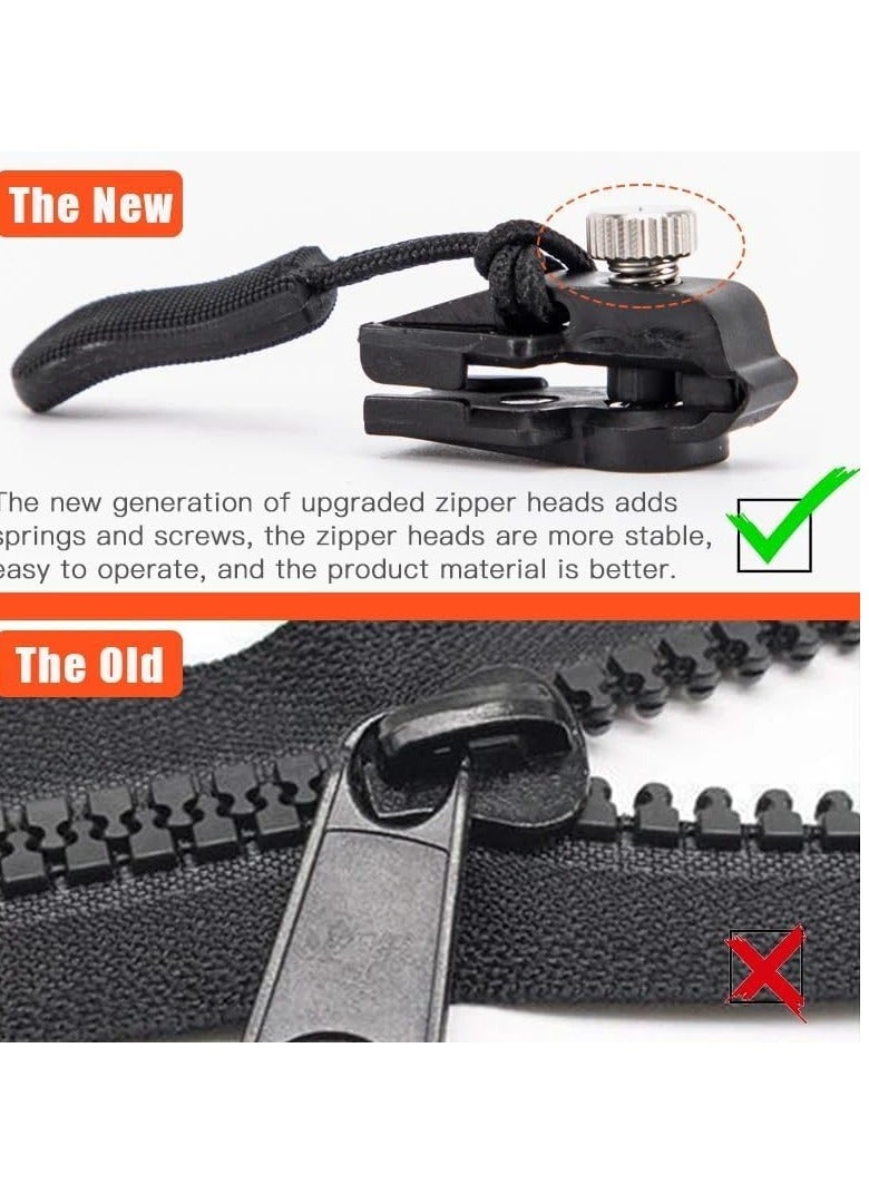 Replacement zippers or attachable zipper handles – suitable for clothing, bags, and jackets  - Image 5