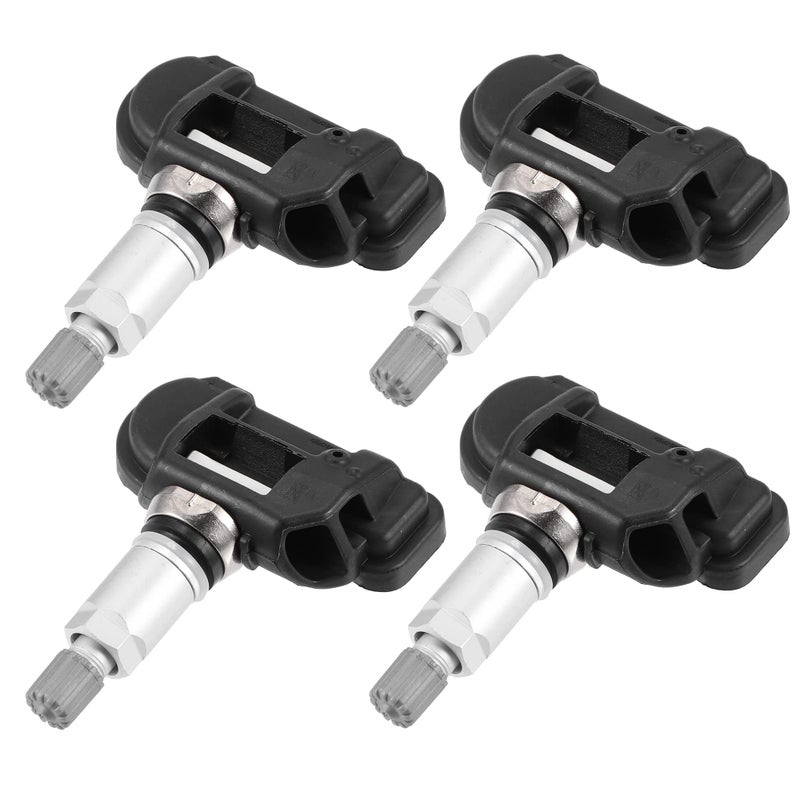 X AUTOHAUX 4 قطع A0009050030 مستشعر نظام مراقبة ضغط الإطارات TPMS 433MHz لمرسيدس بنز E400 GLE400 E550