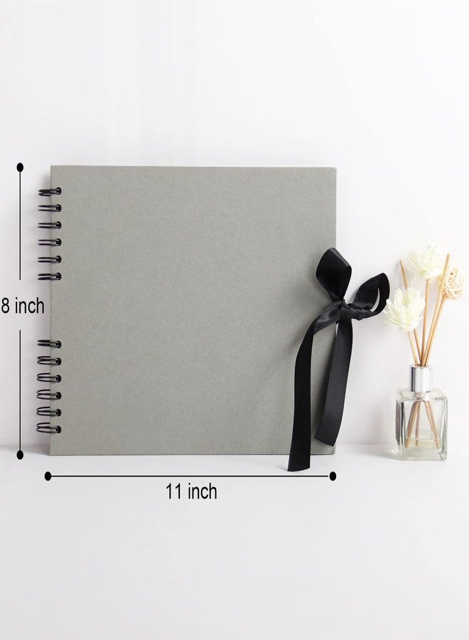 Vienrose Scrapbook Album 80 Pages, DIY Photo Album with Accessories, Red Kraft Paper Memory Book for Wedding, Birthday, Travel, Valentine, Mother’s Day, 11x8 Inches - Image 5