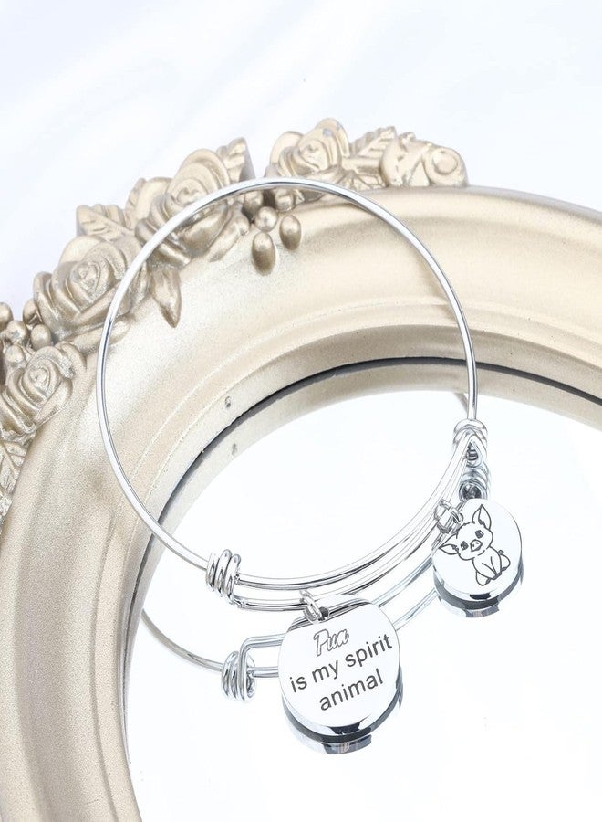 AKTAP P-a Pig Bracelet - Movie Fans Gift - Jewelry - Movie Animal P Pig - Image 2