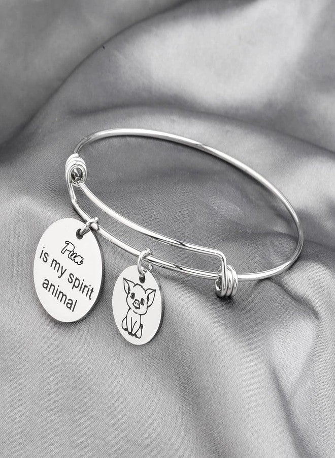 AKTAP P-a Pig Bracelet - Movie Fans Gift - Jewelry - Movie Animal P Pig - Image 4