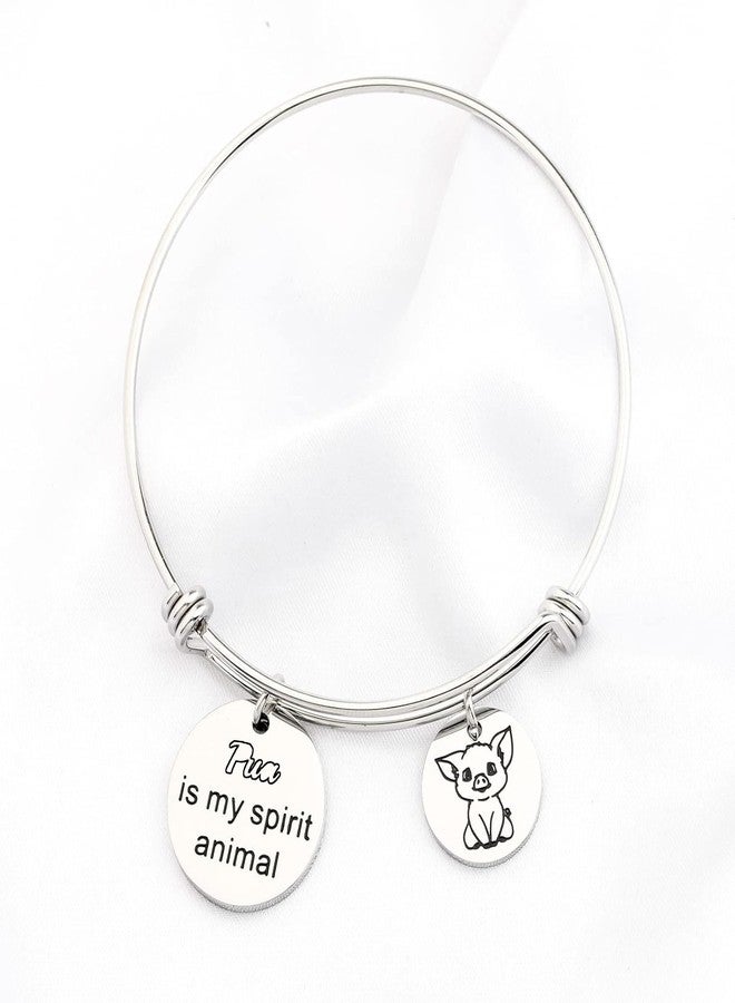 AKTAP P-a Pig Bracelet - Movie Fans Gift - Jewelry - Movie Animal P Pig - Image 3