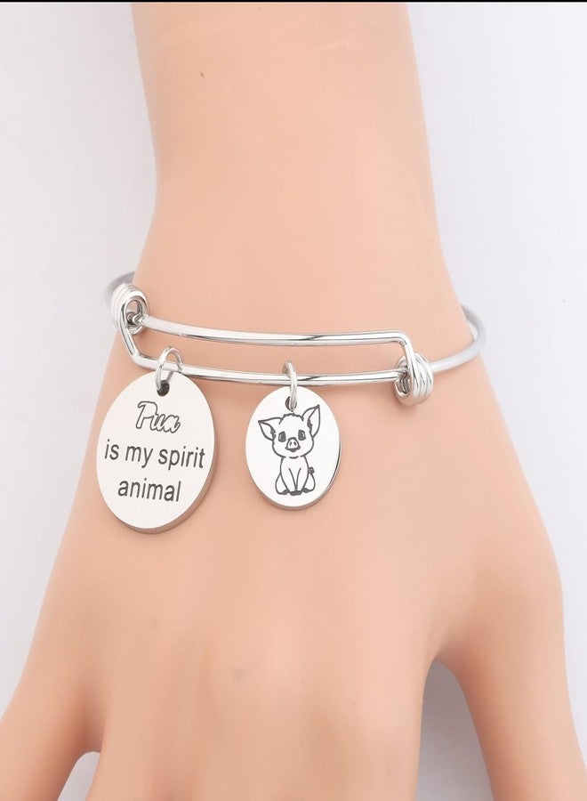 AKTAP P-a Pig Bracelet - Movie Fans Gift - Jewelry - Movie Animal P Pig - Image 5