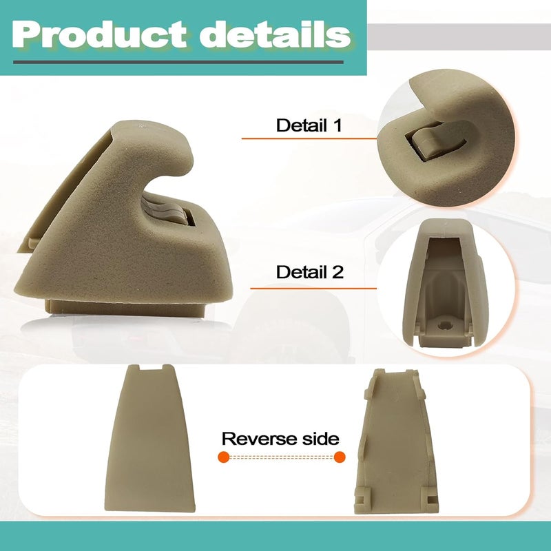 NOTISH Sun Visor Retainer Clips - 2 Pack - Image 3