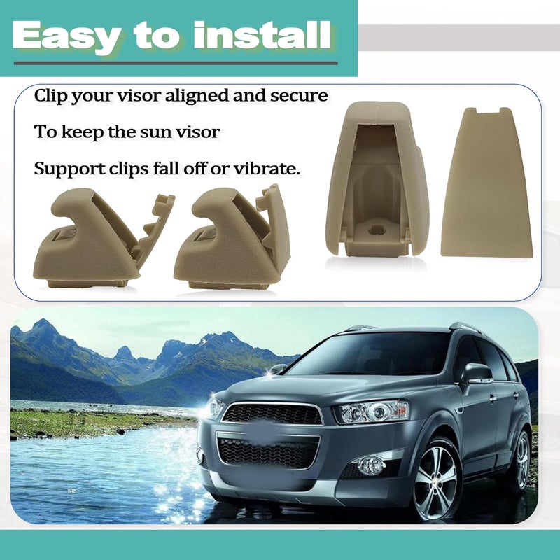 NOTISH Sun Visor Retainer Clips - 2 Pack - Image 4