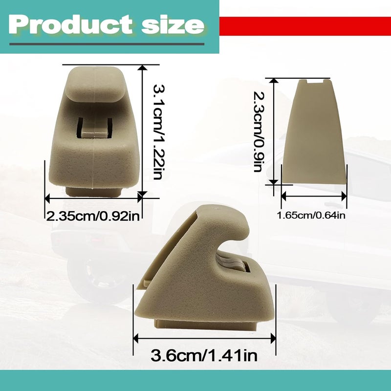 NOTISH Sun Visor Retainer Clips - 2 Pack - Image 2
