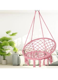DubaiGallery Nordic Hammock Handmade Knitted Garden Bedroom Balcony Dormitory Outdoor Kids Swing Bed Adult Swings Hanging Hammock Chair  - Image 3