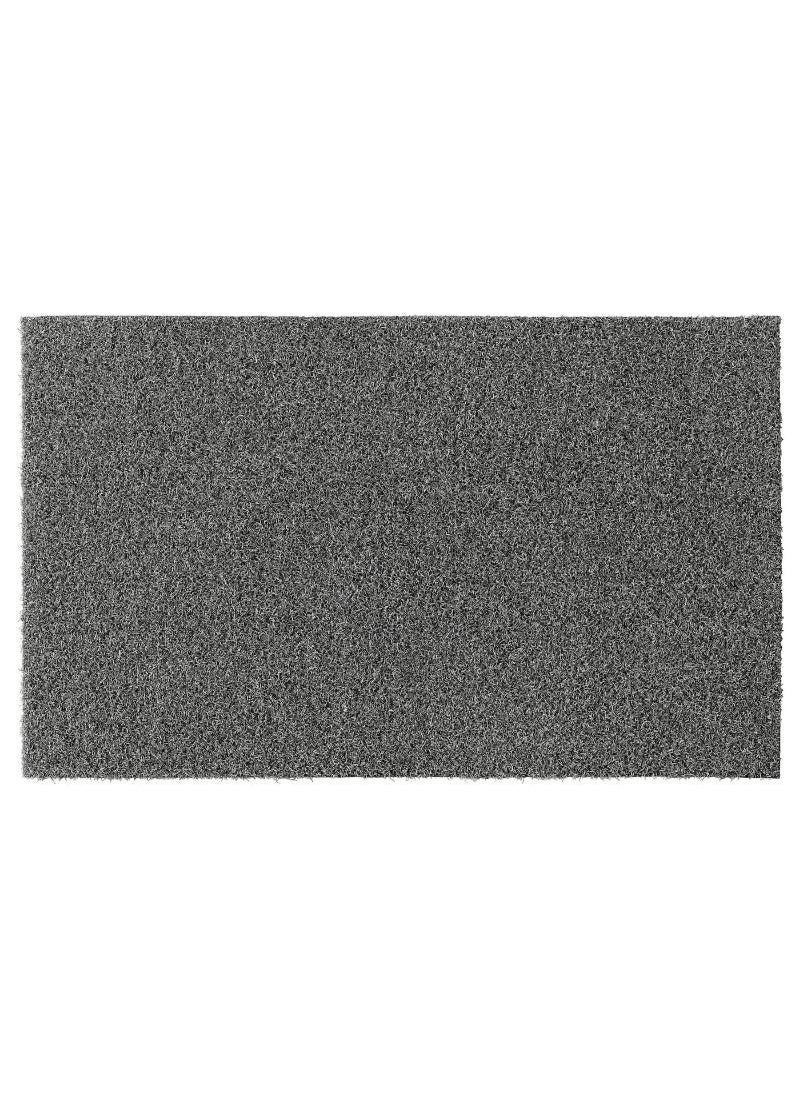 Generic - Indoor Outdoor Grey Door Mat 50X80 Cm - Durable Welcome Mat For Every Entryway - Image 1