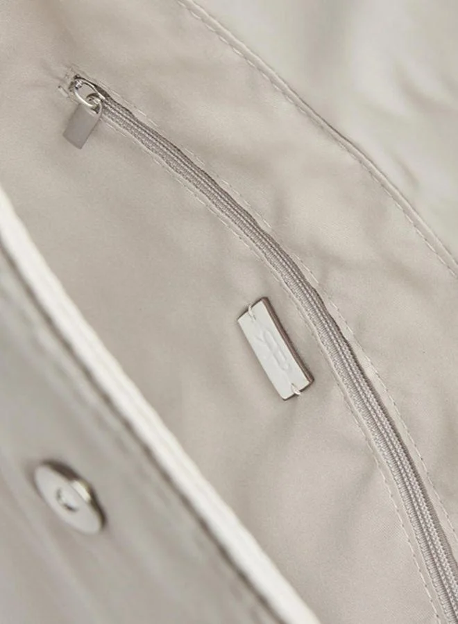 Parfois White Nylon Shoulder Bag With Strap for Women | Best Price UAE