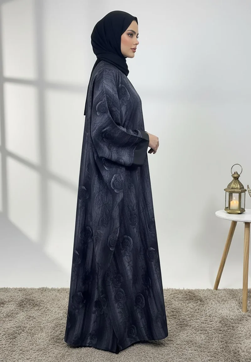 النخبة Elegant Noir Abaya-851