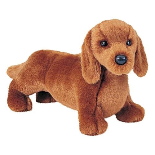 Douglas Gretel Red Dachshund Dog Plush Stuffed Animal - Image 1