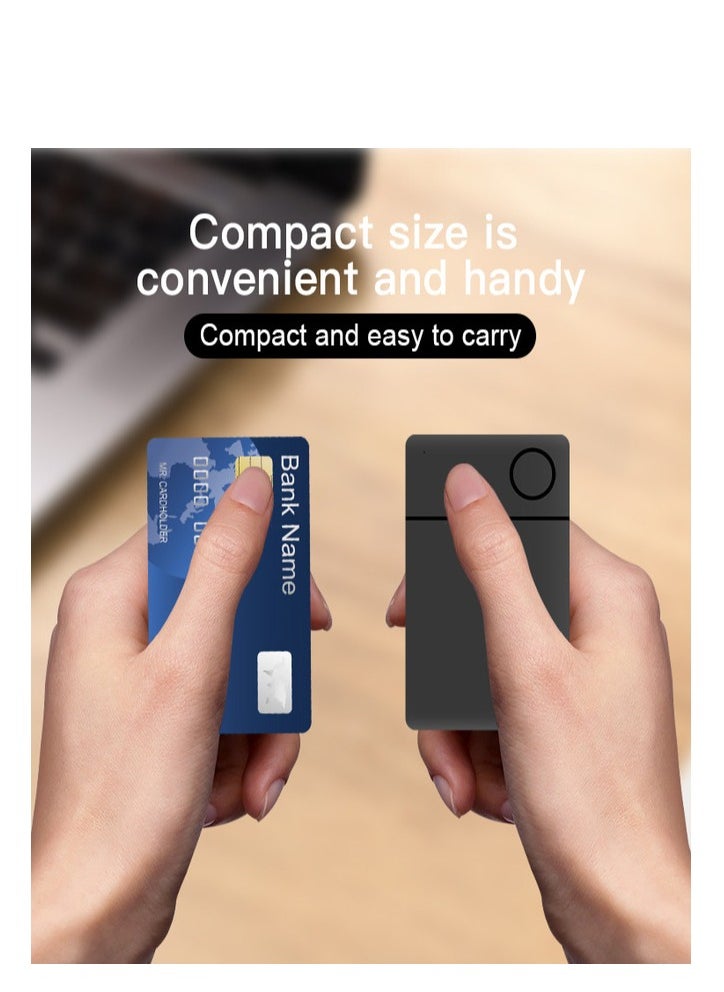LumsAura - Wallet Card Finder, iCard Finder– Slim Bluetooth Item Locator for Wallet, Luggage & Bags, Compatible with iPhone/iPad (iOS Only) - Image 1