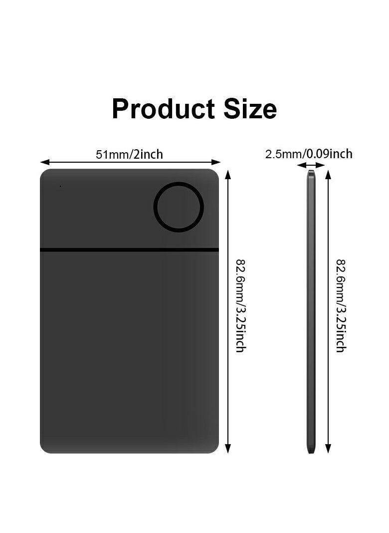 LumsAura - Wallet Card Finder, iCard Finder– Slim Bluetooth Item Locator for Wallet, Luggage & Bags, Compatible with iPhone/iPad (iOS Only) - Image 1