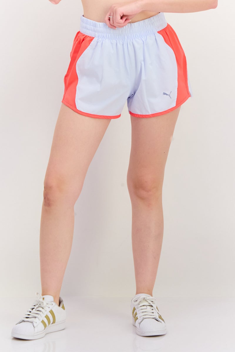 PUMA Women Sportswear Fit Training Shorts, Ice Blue - Image 1