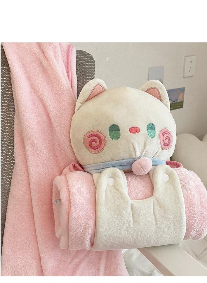 Pillow And Blanket Can Be Used For Both Car And Sofa Cushions, Suitable For Travel, Airplanes, Trains, Beds, Offices, And Rest  - Image 2