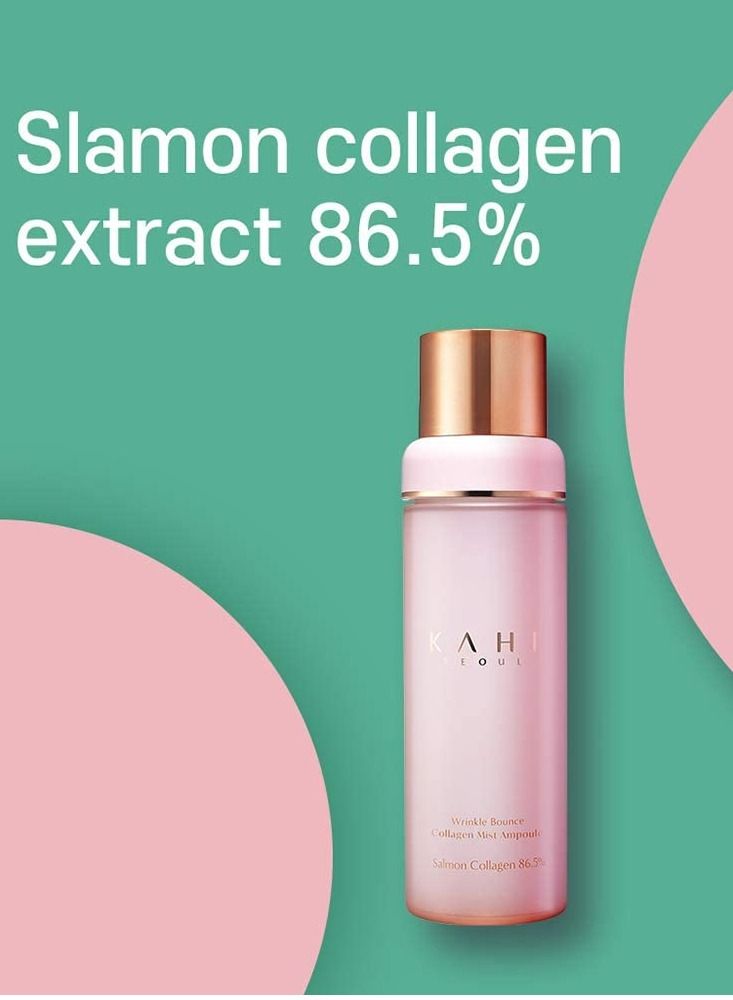 كاهي KAHI Wrinkle Bounce Collagen Moisturizing Mist 100ml 3.38fl. oz) - Image 2