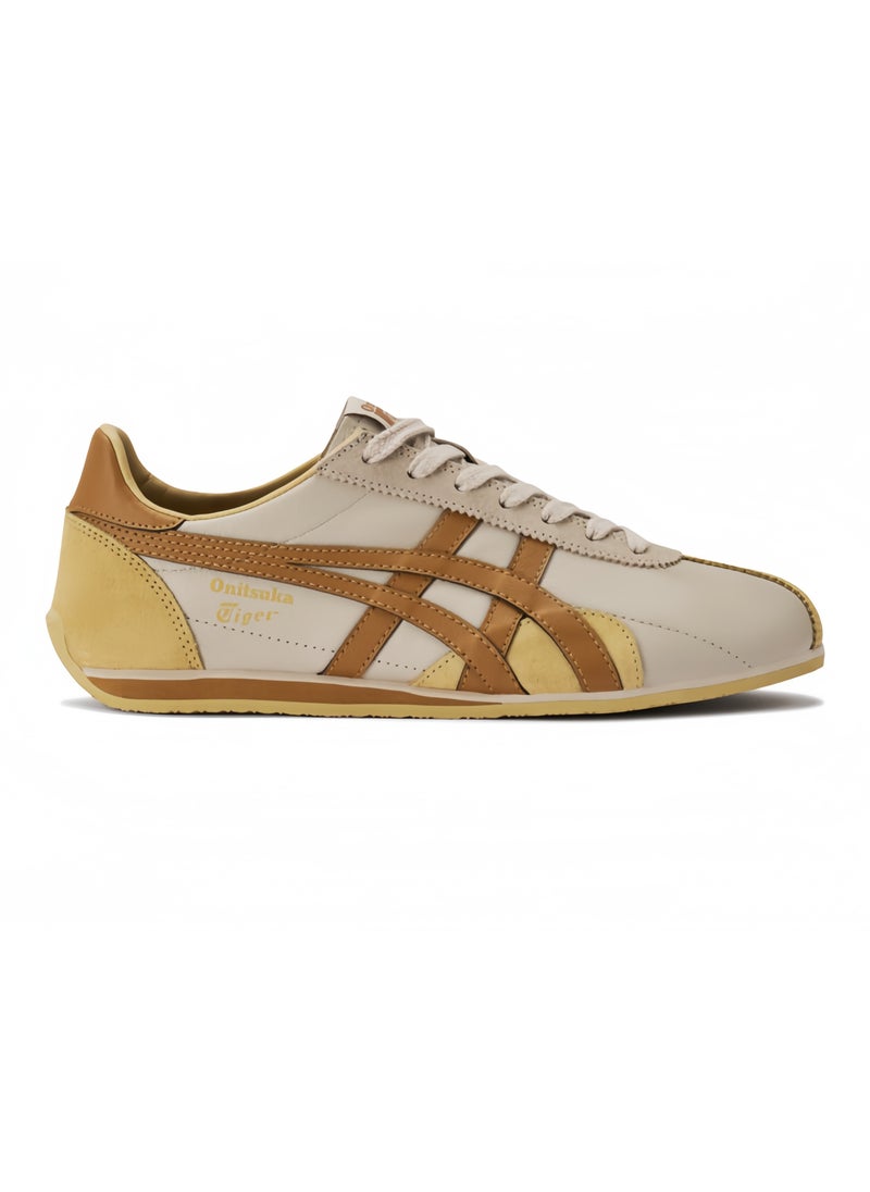 Onitsuka Tiger Beige Yellow RUNSPARK Retro Sneakers Casual Shoes  - Image 1