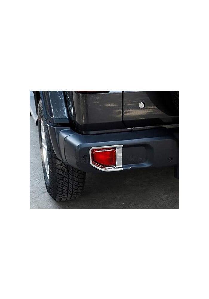 DEMULAX Car Fog Light Cover for Jeep Wrangler JL - Image 3