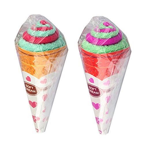 Futaba منشفة يد فاخرة على شكل آيس كريم من فوتابا - عبوة من اثنين - Image 3