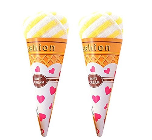 Futaba منشفة يد فاخرة على شكل آيس كريم من فوتابا - عبوة من اثنين - Image 4