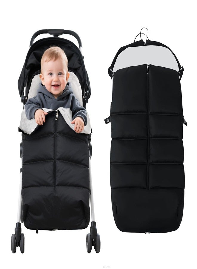 KAKIBLIN Baby Stroller Bunting Bag, Baby Footmuff for Stroller, Universal Buntting Bag Compatible with Most Strollers,Waterproof, Winter Oudtoor Walking Warmth for Newborn to Toddler(105x46cm) - Image 1