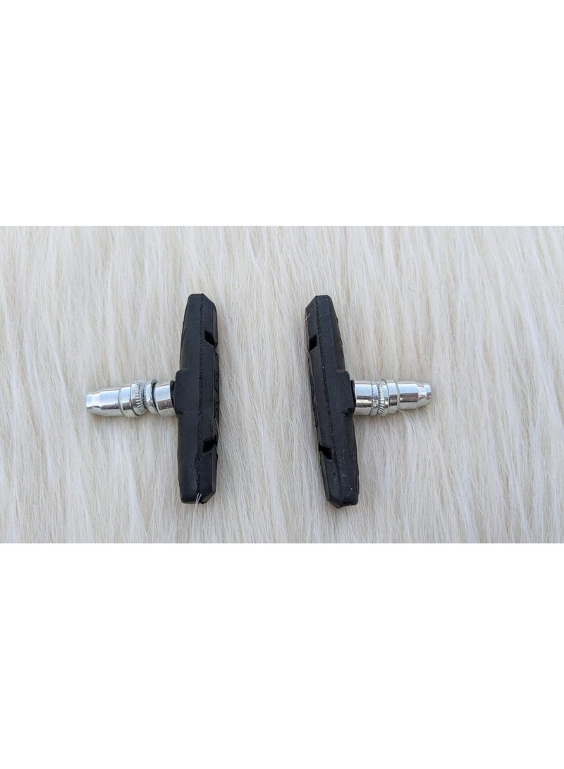 زوج تيل فرامل V-brake للدراجات الجبلية والماونت والرود ، متوافق مع نظام SRAM وشيمانو، أسود للتركيب على فرامل حرف c - Image 5