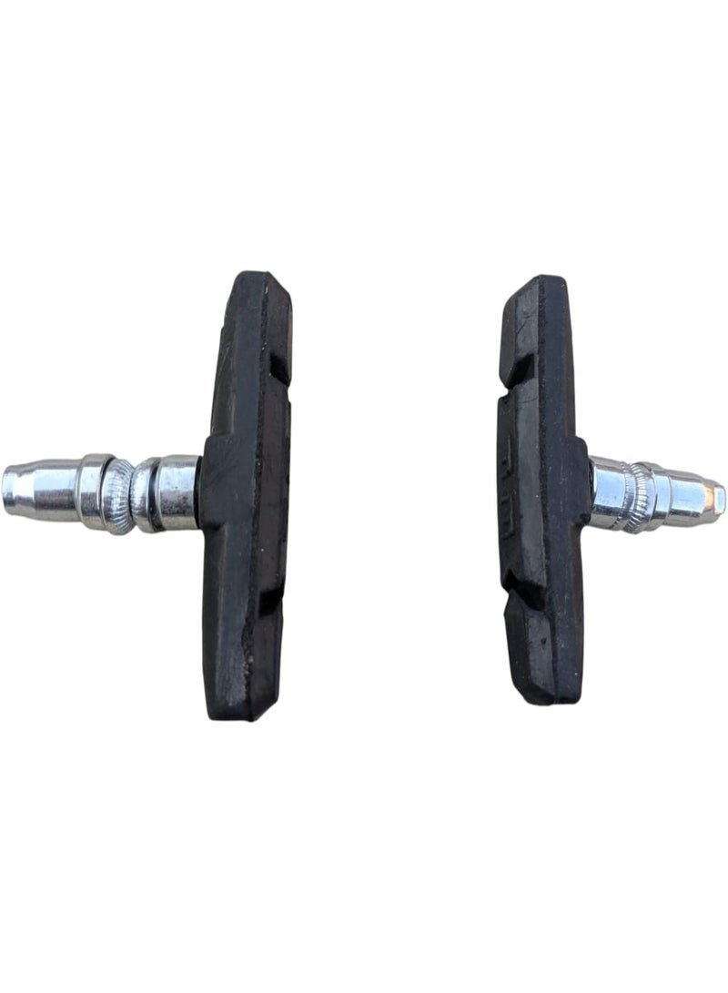 زوج تيل فرامل V-brake للدراجات الجبلية والماونت والرود ، متوافق مع نظام SRAM وشيمانو، أسود للتركيب على فرامل حرف c - Image 1