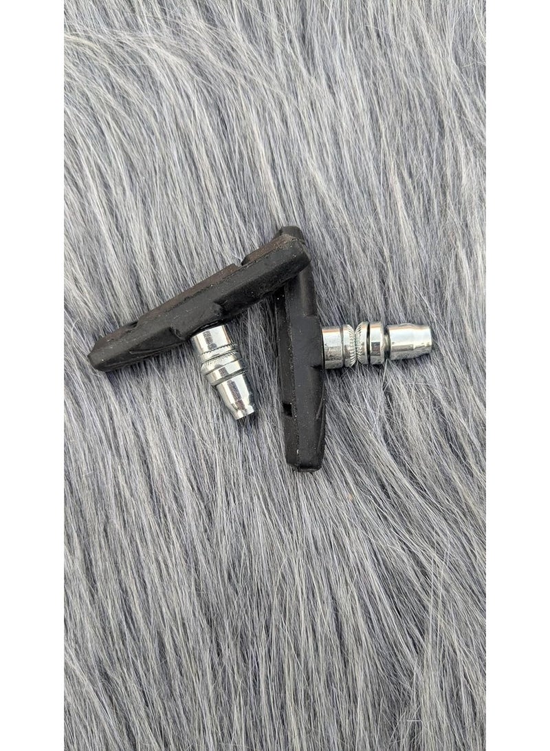 زوج تيل فرامل V-brake للدراجات الجبلية والماونت والرود ، متوافق مع نظام SRAM وشيمانو، أسود للتركيب على فرامل حرف c - Image 2