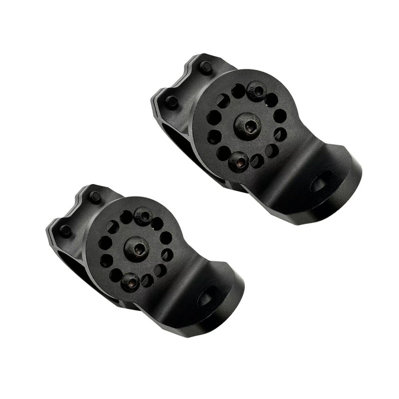 Gihdfer LED Whip Light Bracket 1 34 inch to 1 78 inch Adjustable Antenna Mount Flag Holder Compatible with 2019 Polaris RZR Turbo S Polaris RZR XPXP4 1000 2014 to 2021KRX 1000 2 Pack - Image 2