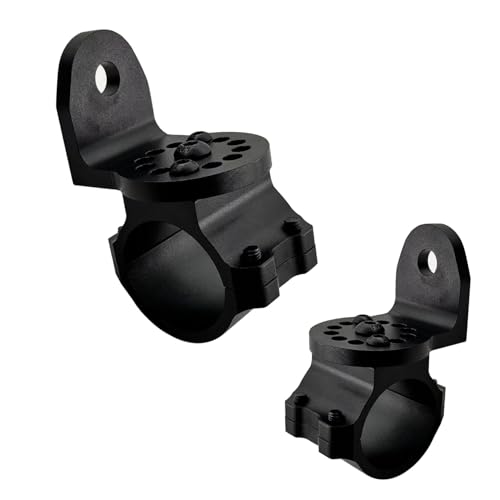 Gihdfer LED Whip Light Bracket 1 34 inch to 1 78 inch Adjustable Antenna Mount Flag Holder Compatible with 2019 Polaris RZR Turbo S Polaris RZR XPXP4 1000 2014 to 2021KRX 1000 2 Pack - Image 3