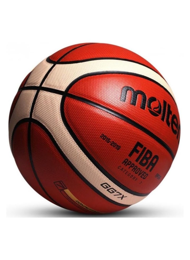 molten - Gg7X Official Size 7 Basketball With Air Pump - Image 1