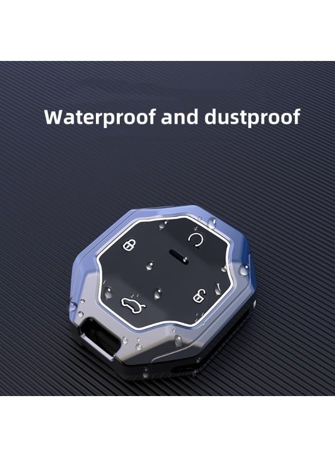 يوڠام غطاء مفتاح السيارة (Key Fob) مناسب لسيارة Jetour Traveler T2 – واقٍ للمفتاح مصنوع من ألكنتارا، متوافق مع ملحقات Jetour Traveler T2 وحافظة المفتاح المصنوعة من السبائك، تصميم متين وأنيق - Image 4