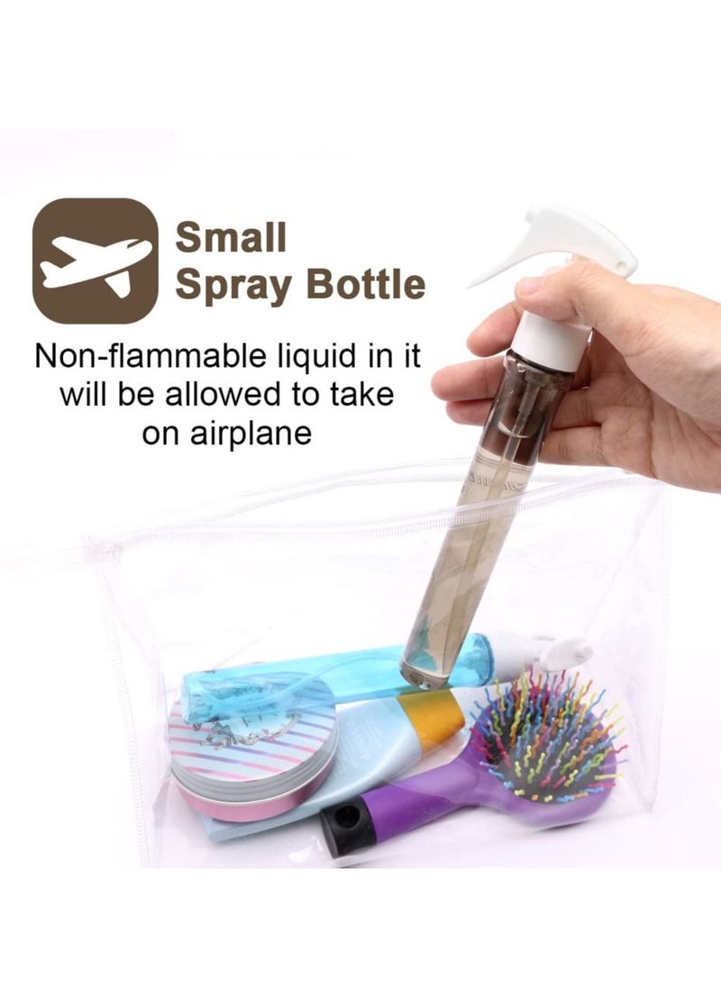 Y&D - 6Packs Small Spray Bottles, Plastic Travel Bottles,Mini Bottle Set, Fine Mist Refillable Mini Perfume Bottle, Atomizer, Empty Sample Containers, Portable 1.2oz - Image 1