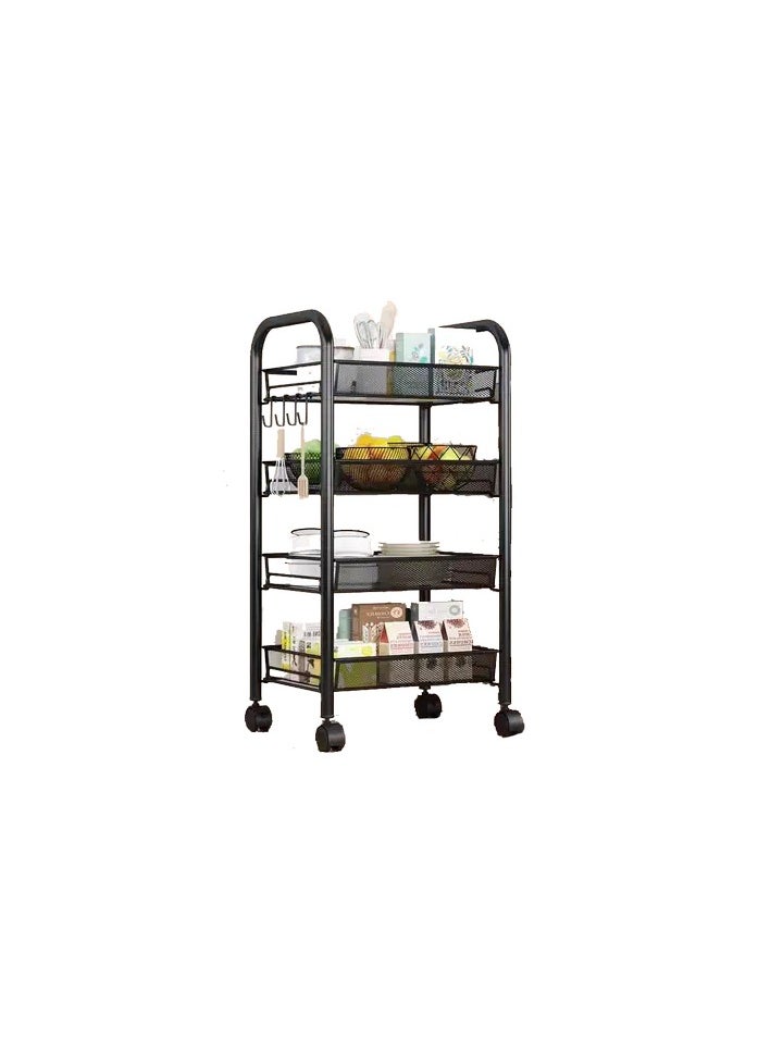 Bathroom/Bedroom/Living Room/Kitchen Mobile Thickened Four-Tier Storage Rack Floor Standing Storage Shelf - pzsku/ZE73B983810EC1E1D6F67Z/45/_/1734330083/15bb8e59-219d-4e24-be3f-63ce675cb7e5