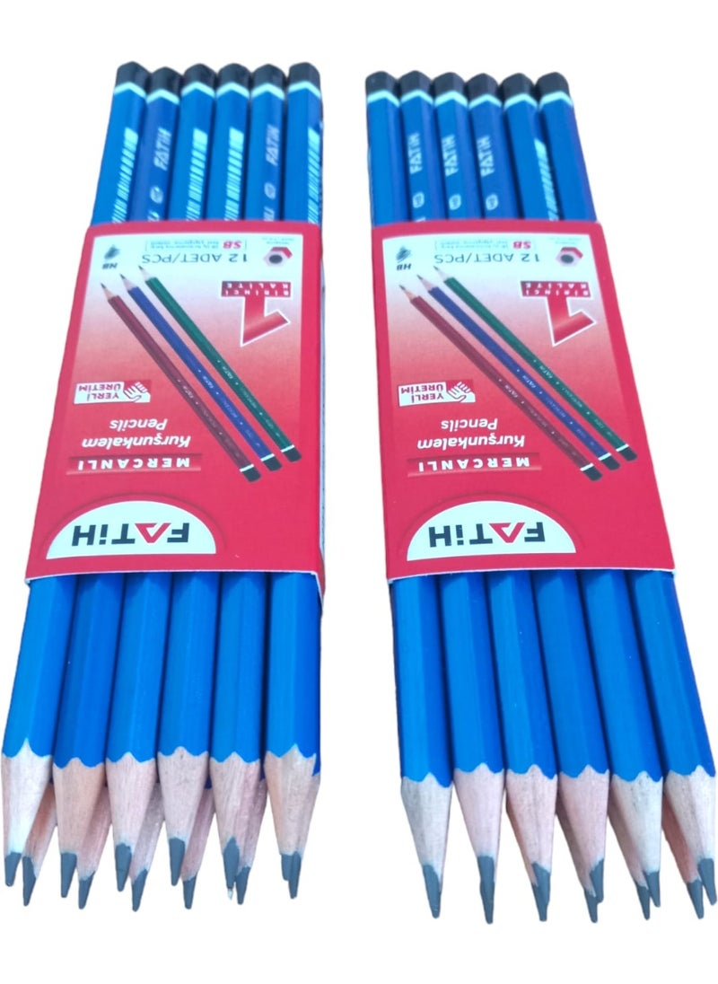 Fatih Mercanlı Hb Pencil 24 pcs  - Image 4