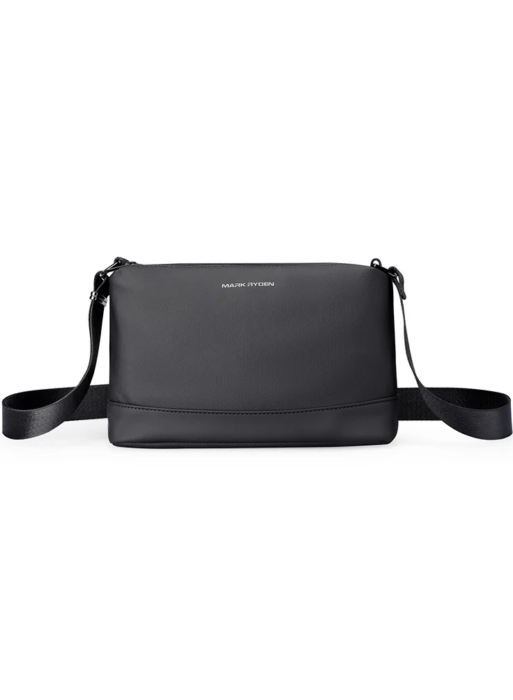 مارك رايدن Mark Ryden MR-105 Crossbody Chest Bag for Men - حقيبة حبال خفيفة الوزن ومقاومة للماء للسفر وركوب الدراجات والاستخدام اليومي - نسيج أكسفورد، سحاب YKK، جيب مضاد للسرقة - سلسلة السفر الخفيفة