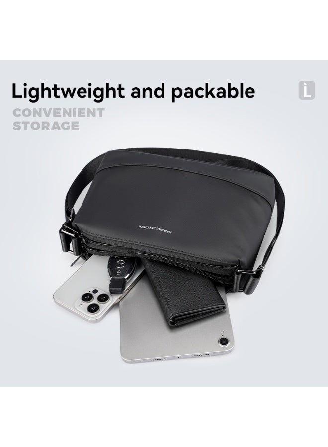 Mark Ryden MR-105 Crossbody Chest Bag for Men – Lightweight, Water-Resistant Sling Bag for Travel, Cycling, and Daily Use – Oxford Fabric, YKK Zipper, Anti-Theft Pocket – Light Travel Series