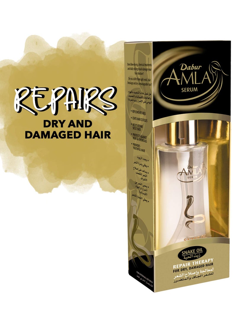 Dabur Dabur Amla Snake Oil Hair Serum For Dry Damaged Hair 50 Ml  - Image 3