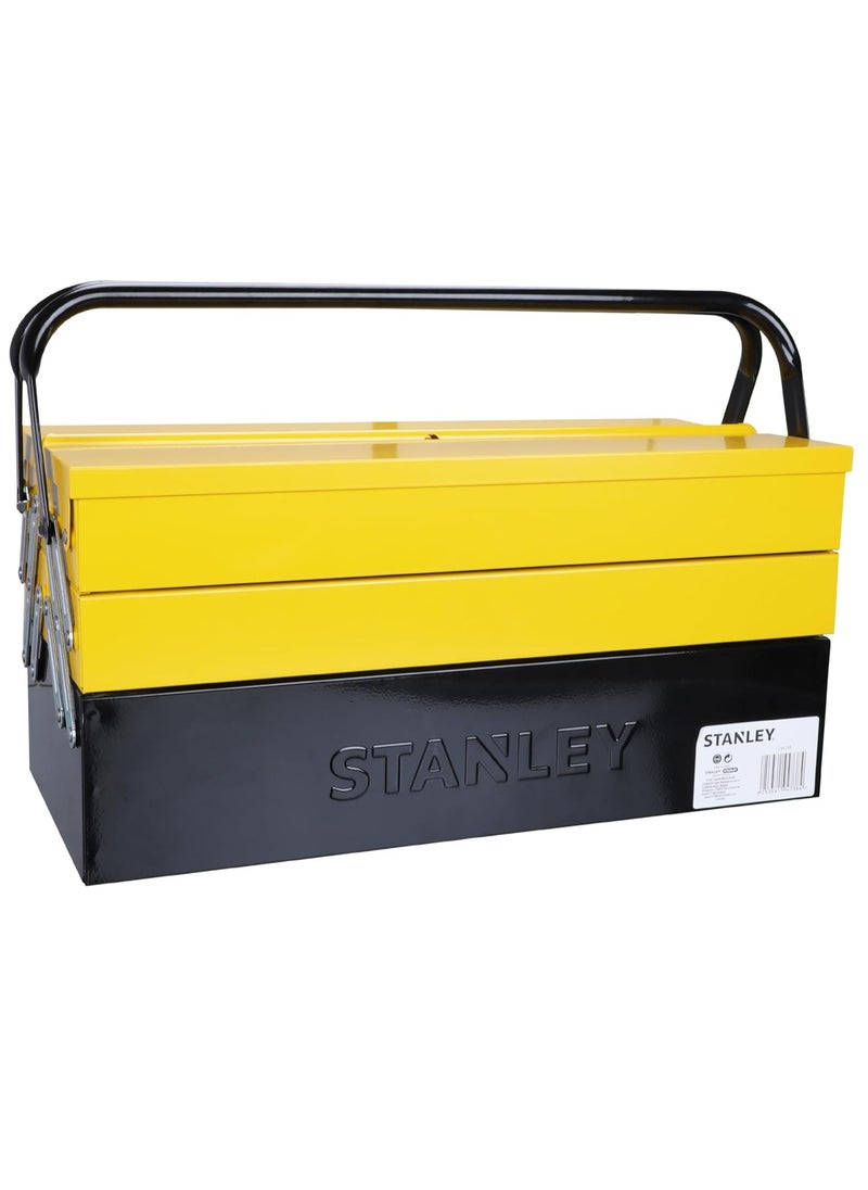 Stanley - Stanley 1-94-738 5-Tray Metal Toolbox, Durable and Spacious Tool Storage Solution - Image 1