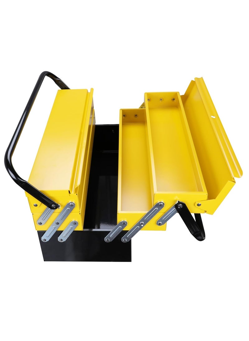 Stanley - Stanley 1-94-738 5-Tray Metal Toolbox, Durable and Spacious Tool Storage Solution - Image 1