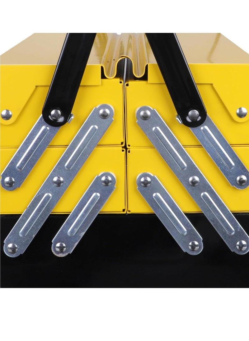 Stanley - Stanley 1-94-738 5-Tray Metal Toolbox, Durable and Spacious Tool Storage Solution - Image 1