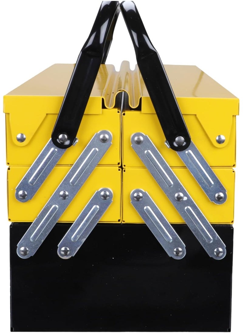 Stanley - Stanley 1-94-738 5-Tray Metal Toolbox, Durable and Spacious Tool Storage Solution - Image 1